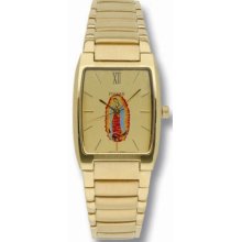 Pulsar Ladies Gold Tone Guadalupe Stainless Steel Champagne Dial Dress PRS502XCL