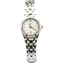 Pulsar PXT915 Womens Mother of Pearl Two-Tone Watch Box Set