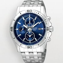 Pulsar Stainless Steel Chronograph Watch - Pf8397 - Men