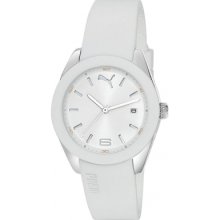 Puma Pu102712005 Grip 3hd All White Watch