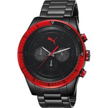 Puma PU102821005 Men's Watch Black Stainless Steel