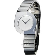 Rado Cerix Large Ceramic Diamond Ladies Watch R25474712