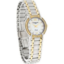 Raymond Weil Othello Diamond Ladies Mop Two Tone Dress Watch 2320-sts-00985