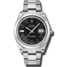 Rolex Datejust II Stainless Steel 116300 BKRIY