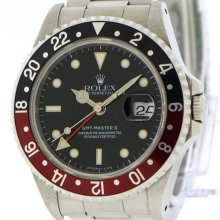 Rolex Gmt Master Ii 16710 â€˜cokeâ€™ Black/red Bezel â€“ All Boxes & Papers.