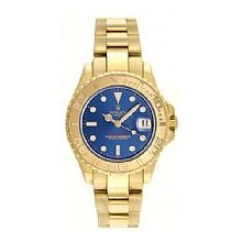 Rolex Ladies Yachtmaster 18K Yellow Gold Blue Dial - Certified Pre-Owned / Model # 169628