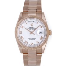 Rolex President Day-date 18k Rose Gold Men's Watch 118235