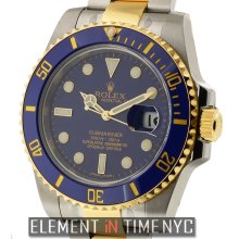 Rolex Submariner Ceramic 2Tone Blue Dial