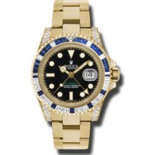 Rolex Watches GMTMaster II Gold 116758SA