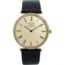 Rotary Gents Cream Dial Swiss Strap GS90002/45 Watch