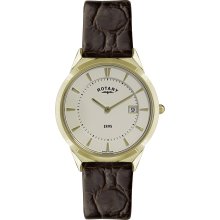 Rotary Gold Plate Straps GS08002/03 Watch