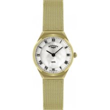 Rotary Gold Plated Bracelet LB02612/41 Watch