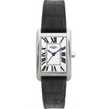 Rotary Ladies Classic Timepieces Black Leather Strap LS02325/29 Watch