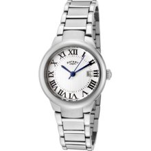 Rotary Women's Savanna Silver Dial Stainless Steel