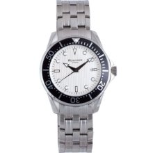 Rudiger Watches Men's Chemnitz Silver Dial Silver-Tone Stainless Steel