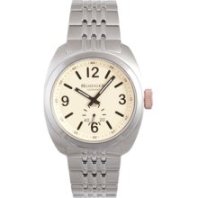 Rudiger Watches Men's Siegen Beige Dial Silver-Tone Stainless Steel Si