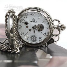 Russia Army Pocket Watch Mens Auto Mechanical Collect Freeship