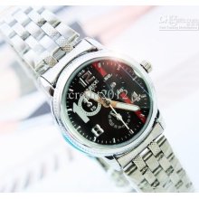 Sale.new Arrival Unique Dial Waterproof Lady Steel Belt Fashion High