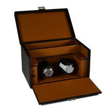 Scatola Del Tempo Leather Watch Winder For 2 XXL Watches 2RTOSXXL