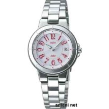 Seiko Alba Ingenu Eco-tec Solar Ahjd018 Ladies Watch