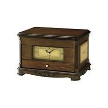 Seiko Clocks Desk Table Jewelry Case Cream Dial clock #Qxg142blh