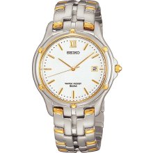 Seiko Le Grand Sport Men's Watch w Gold-Tone Accents