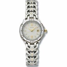 Seiko SXD466 16 genuine diamonds are set ar Date display at 3 o clock 3-Fold Push-button safety clas