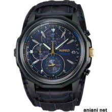 Seiko Wired The Blue The Blue Sky Chronograph Men's Blue Agaw619 Watch