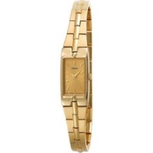 Seiko Women's Dress Gold-Tone Square Face Watch Szzc44 Szzc44