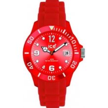 SI.RD.U.S.12 Ice-Watch Sili-Red Sunray Dial Watch