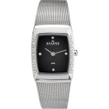 Skagen 2-Hand with Glitz Steel Mesh Women's watch #684XSSB