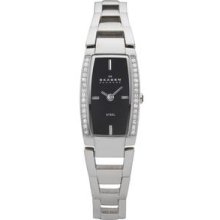 Skagen Crystal Accent Ladies Watch 605SSXB