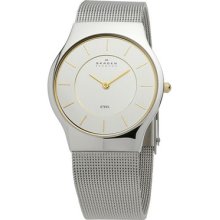 Skagen Mens Slimline Watch 233lgsc Stainless Steel