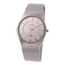 Skagen Steel Two-Tone Mens Watch - 233XLSGS