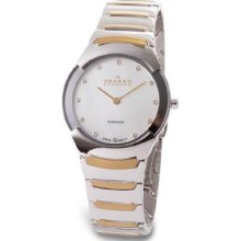 Skagen Swiss Steel Links Diamond Ladies Watch 582SGXD