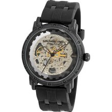 Stuhrling Original Men's 165c.33562 Winchester Cavalier Black Pvd Case,