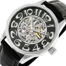 Stuhrling Original Men's 227.33151 Classic 'cesario' Skeleton Automatic Watch Ni