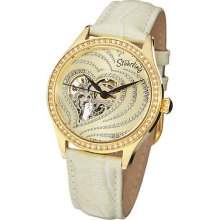 Stuhrling Original Men's 429.2235p31 Temptation Gold Layered Case,