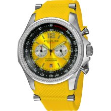 Stuhrling Original Men's Yellow Dial Watch 176B3-3316G22