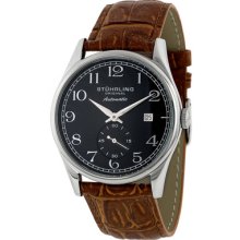 Stuhrling Original Watches Men's Cuvette Automatic Black Dial 171.321