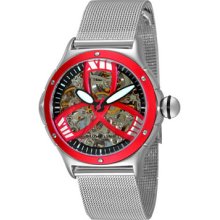 Stuhrling Original Watches Women's Alpine Girl Automatic Red 5ATM.1211