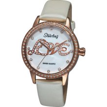 Stuhrling Original Women's 519l.1145p7 Lady Love Rose Gold Layered Case,