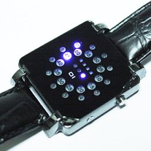 Stylish 31 LED Blue Digit Light Wrist Watch(Square)