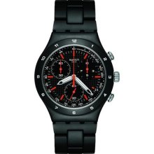 Swatch Black Coat Mens Watch Ycb4019Ag