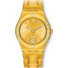 Swatch Fancy Me Gold Ladies Watch YLG404G