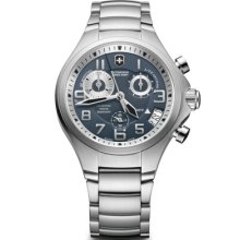 Swiss Army Victorinox 241466 Mens S.steel Base Camp Chronograph Watch