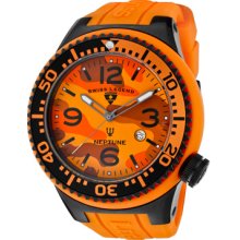 SWISS LEGEND Watches Men's Neptune (52 mm) Orange Camouflage Dial Oran