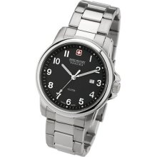 Swiss Military Men's Soldier Watch Black Dial 6-5141.04.007