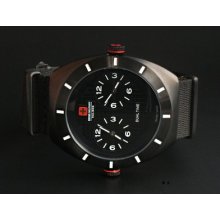 Swiss Military Men's Watch -dual Timer- Referenz Number 06-4c1 Model Commando