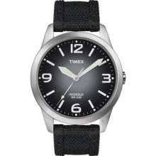 T2N630 Timex Mens WEEKENDER All Black Watch